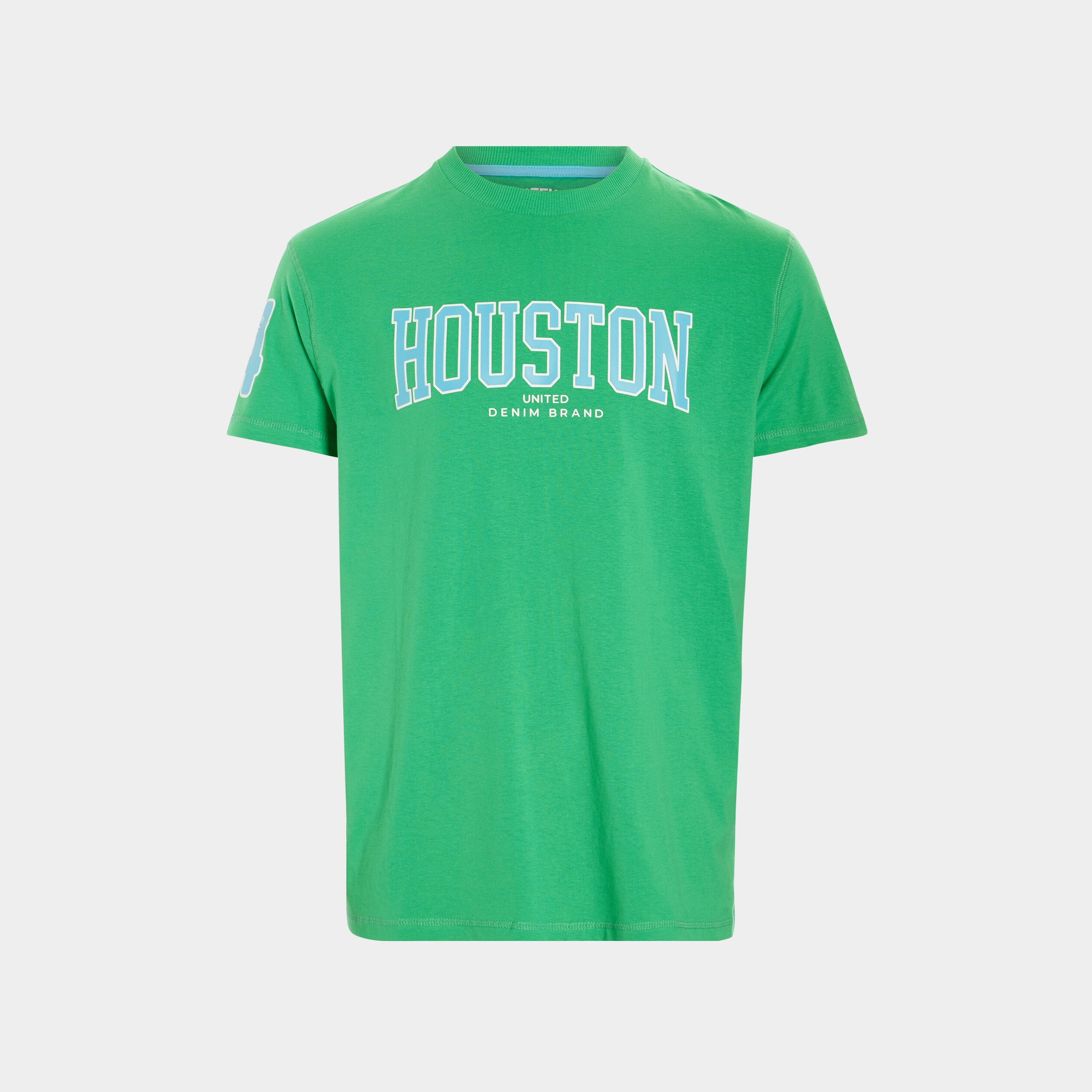 T-shirt manches courtes oversize vert homme | La Halle
