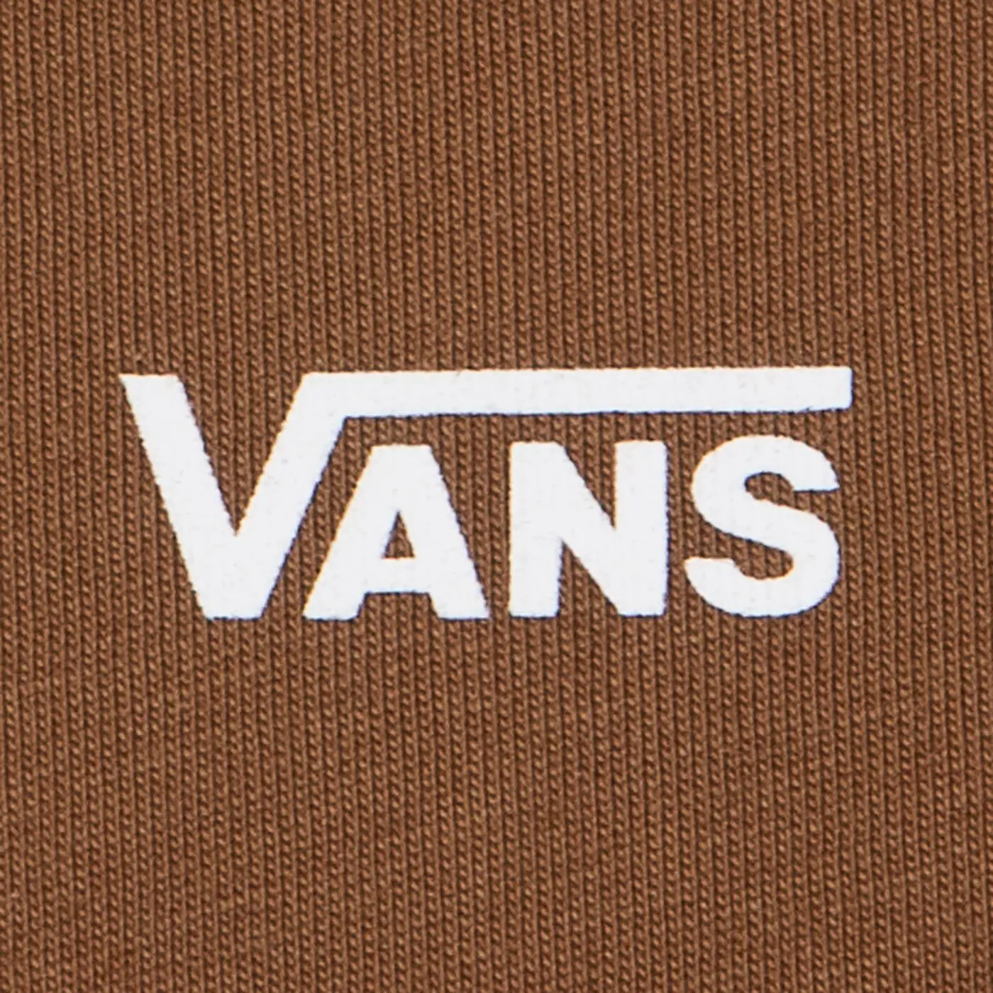 VANS T-SHIRT LEFT CHEST COFFEE LIQUEUR Braun