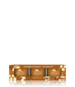 Yankee Candle Spiced Banana Bread Signature 3 Pack Filled Votive Duftkerze-111 g