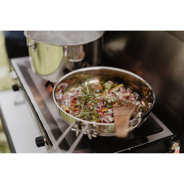 CAMPFIRE FRYING PAN S.S. 25CM - Campinggeschirr
