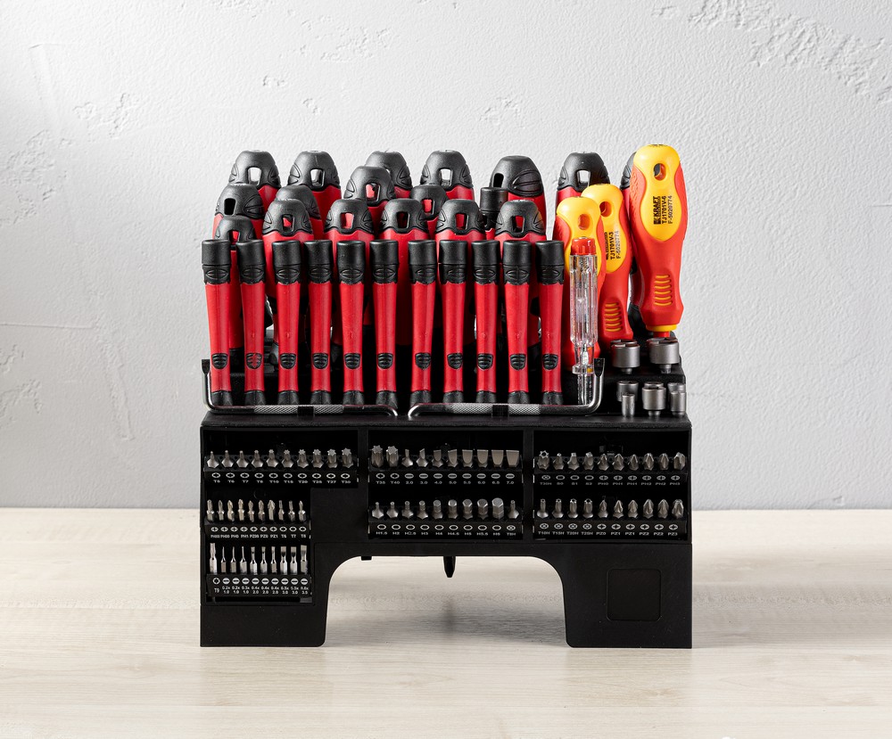 Tech Craft Schraubendreher-Set XXL, 116-teilig