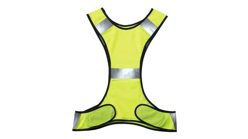 Reflektierende Laufweste / Warnweste neongelb