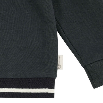 Sweatjacke, schwarz für Jungs
