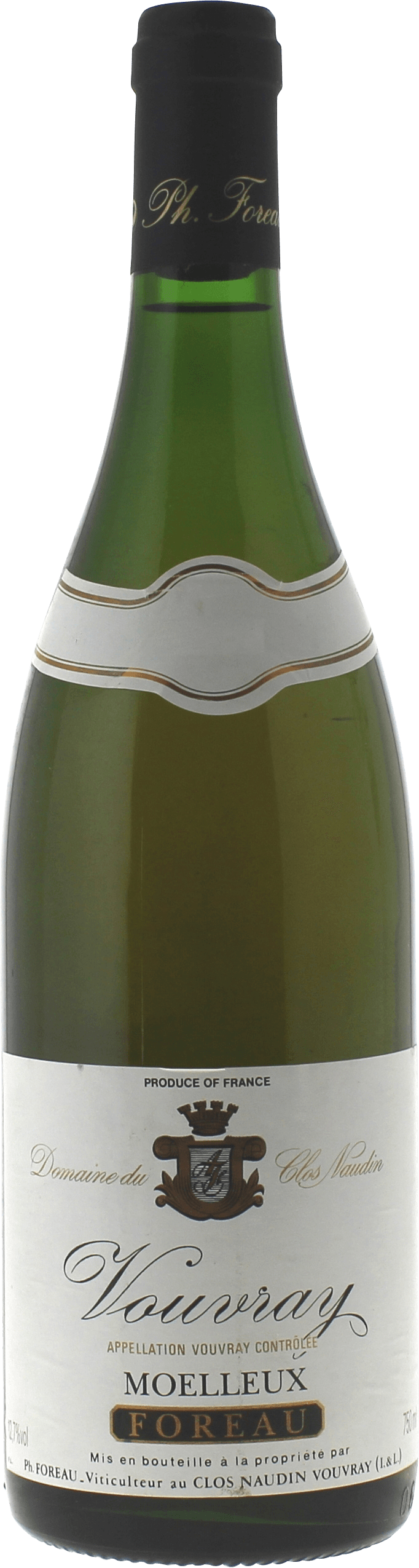 Vouvray réserve moelleux clos naudin foreau 1997