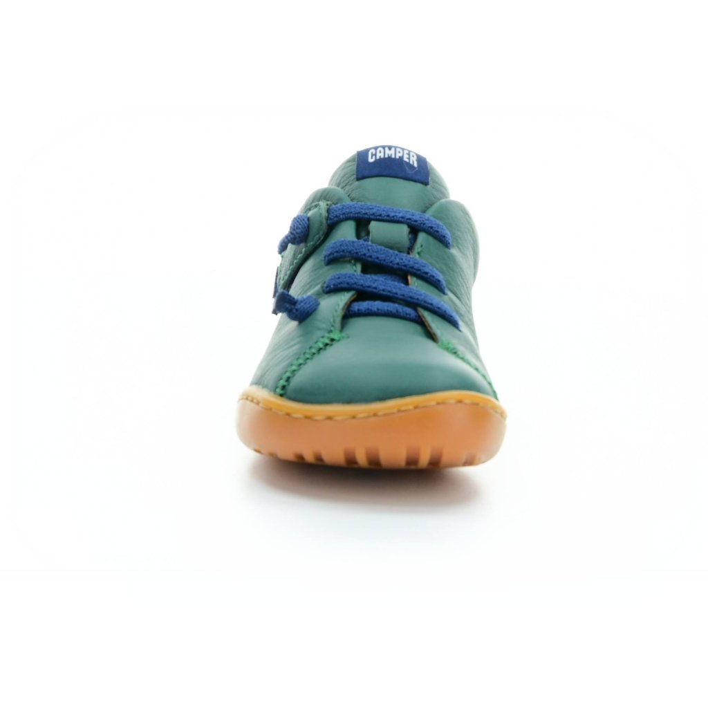 Camper Peu Cami Sella Mentaco (80153-096 First Walkers) grüne Mid Cut Barfußschuhe