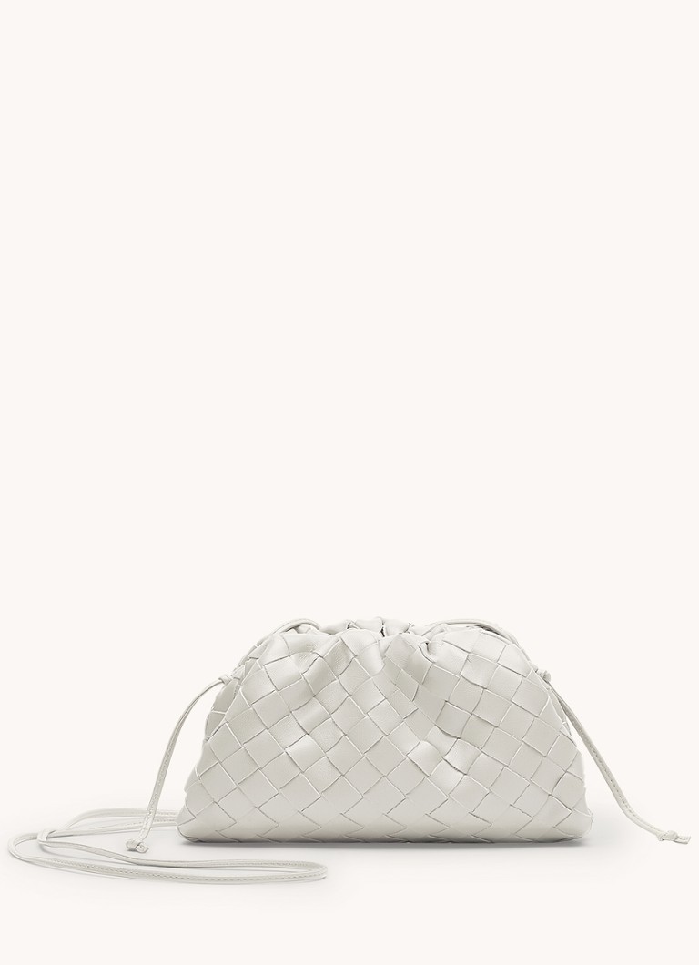 Bottega Veneta Mini kvačilo od jagnjeće kože