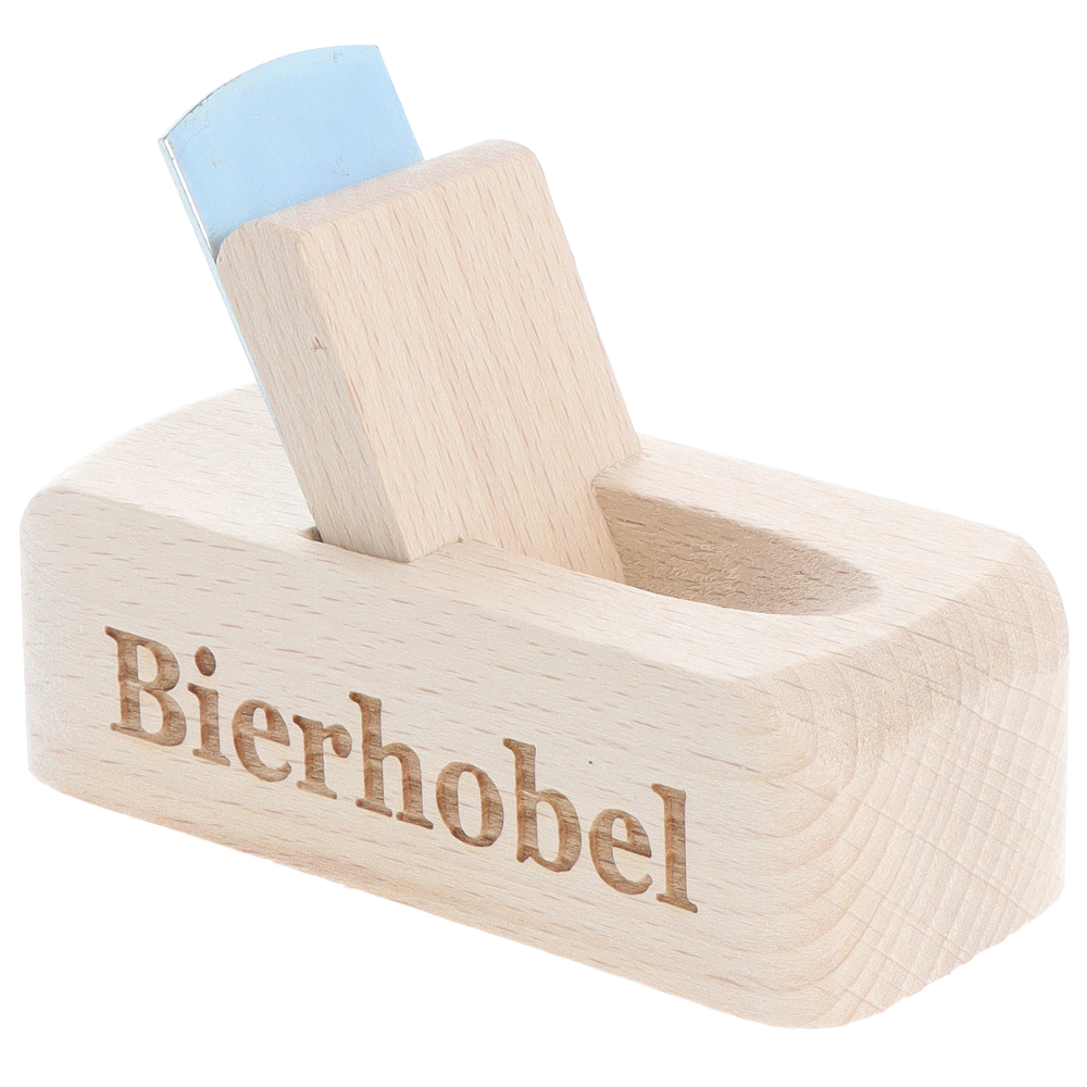Spruchreif Flaschenöffner Hobel 