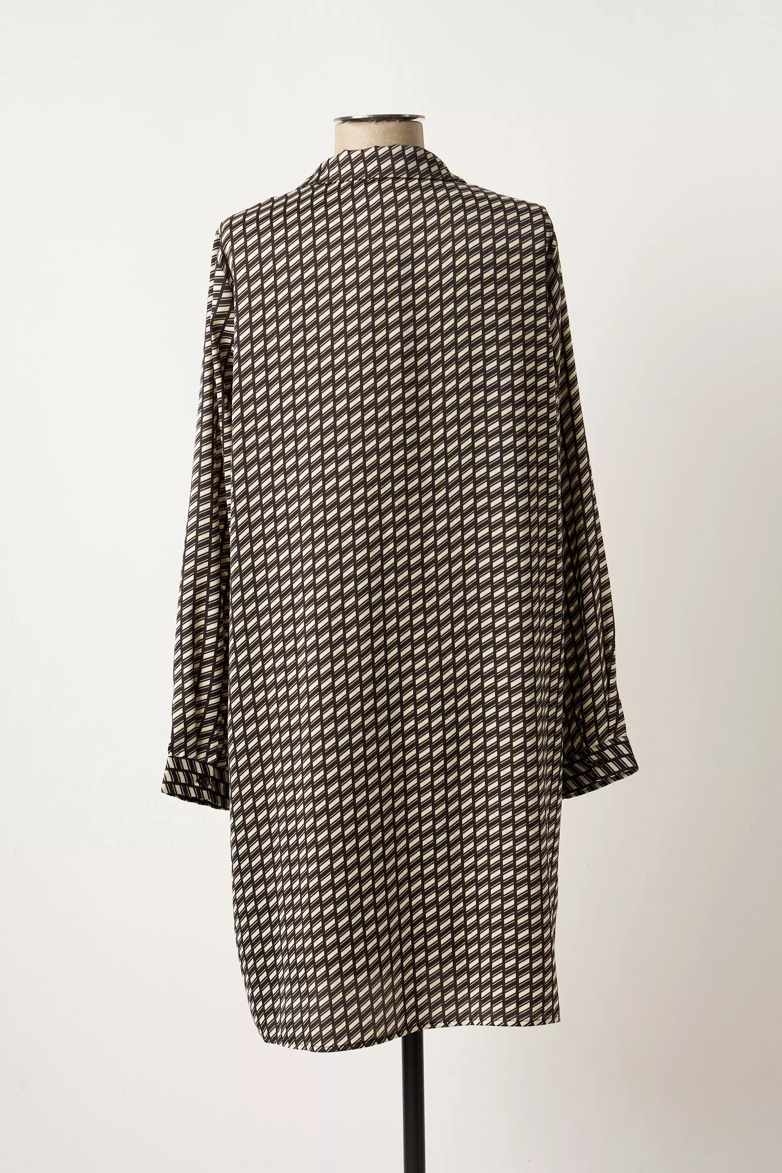Ichi Robes Mi Longues Femme couleur noir