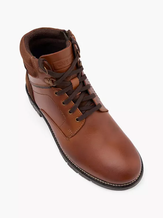 CAFE MODA Leder Schnürboots