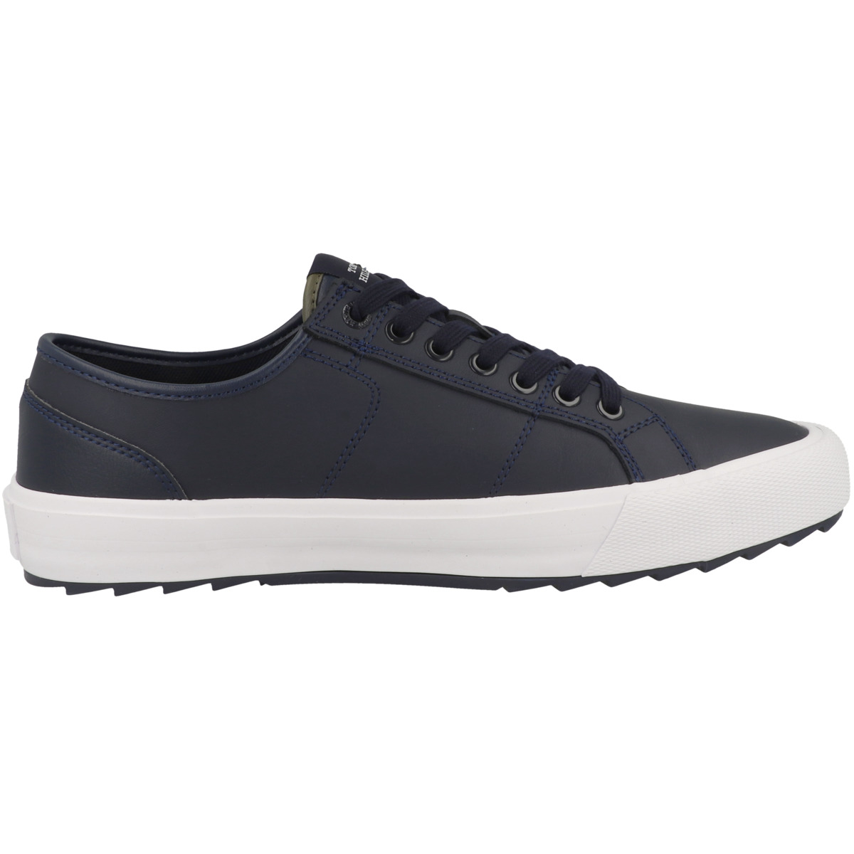 Tommy Hilfiger Core Vulcanized Cleated Leather Sneaker Low dunkelblau