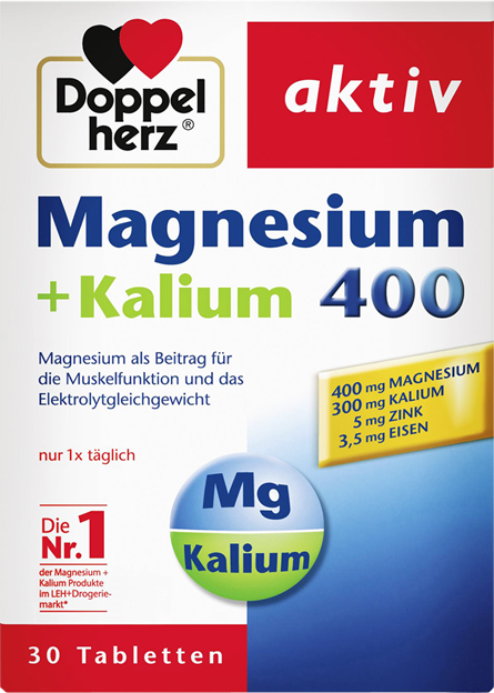 Doppelherz aktiv Magnesium + Kalium