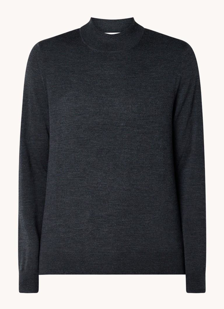 Maglione Sandro in lana pregiata con collo alto