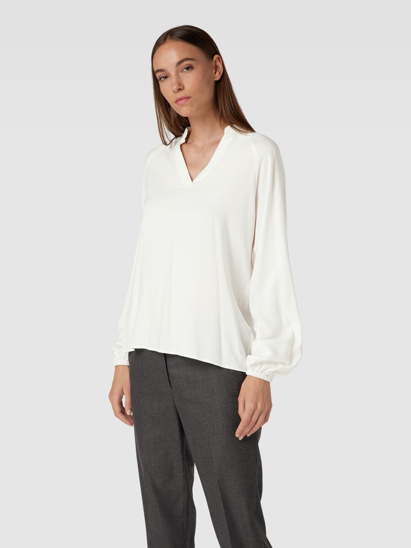 Bluse aus Viskose in offwhite