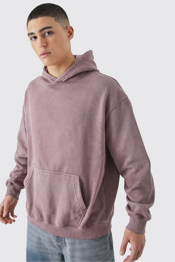 Oversize Hoodie mit Los Angeles Print