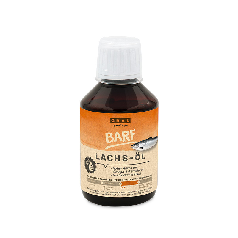 GRAU BARF/ Frostfutter GRAU Lachsöl 200 ml
