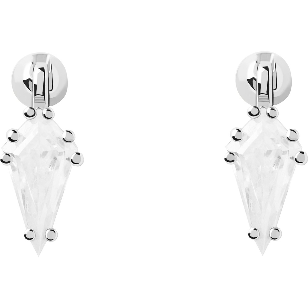 P D Paola Boucle d'oreille unique 925 Argent Boucles d'oreilles