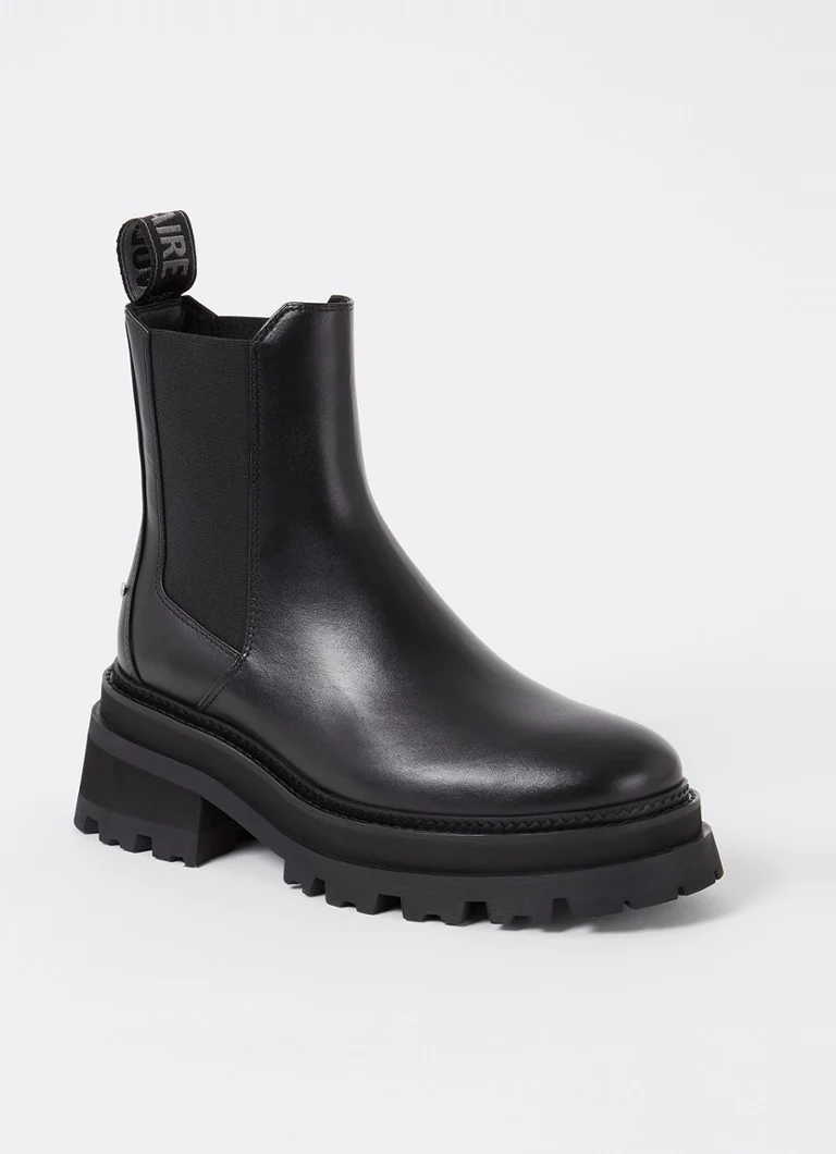 Ghete Chelsea Ride de la Zadig&Voltaire din piele de vițel.