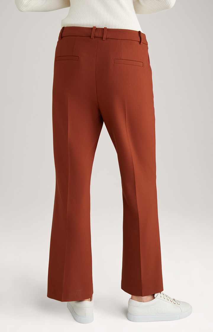 Marlenehose in Kupferbraun