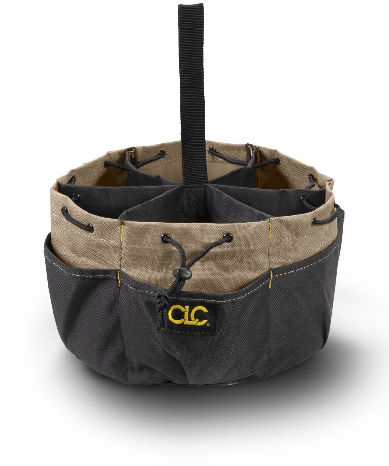 Borsa a secchiello rotonda CLC Work Wear CL1001148 con 18 scomparti