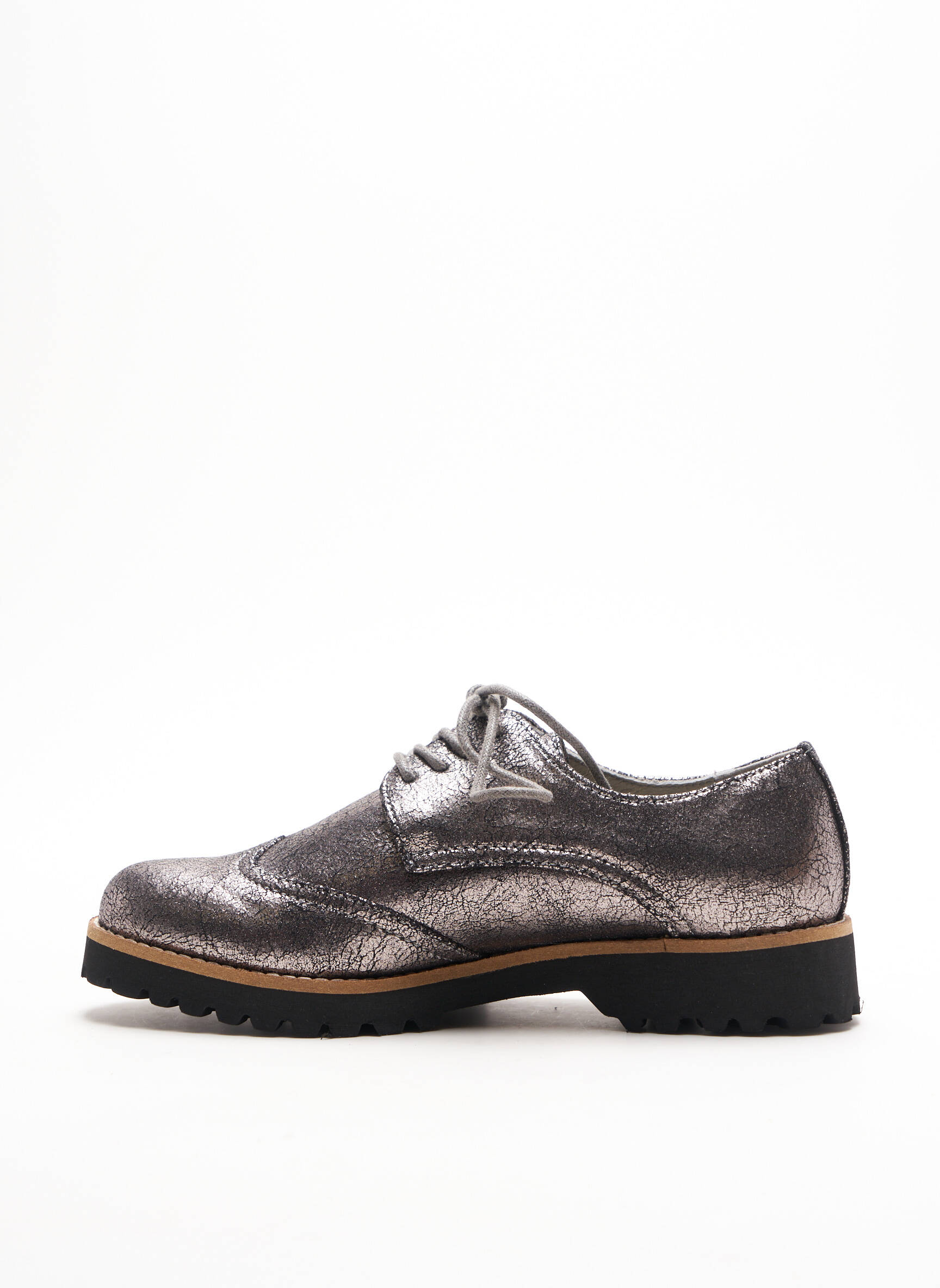 Les P Tites Bombes Derby Femme couleur gris
