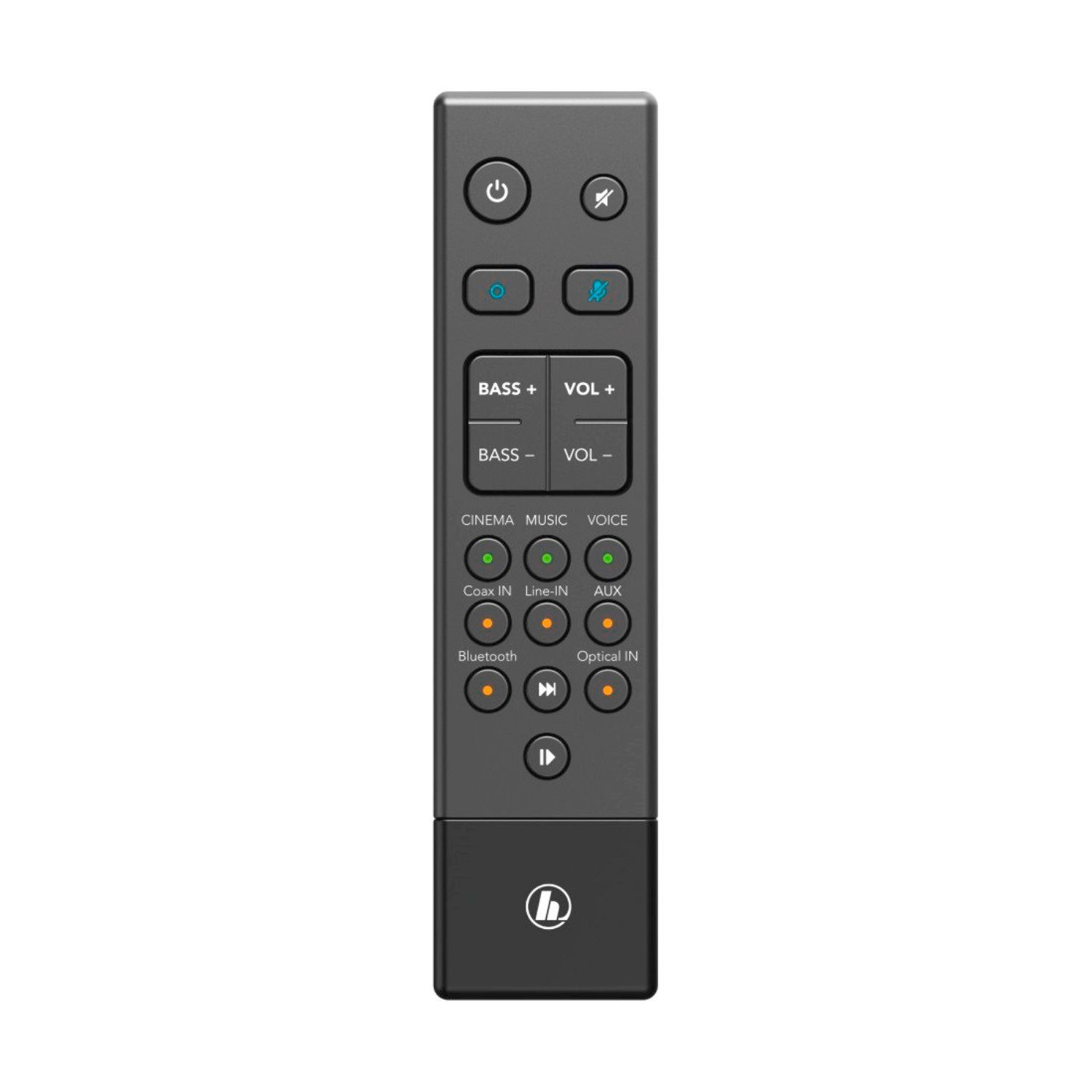 Hama 2.1 Smart Slim Soundbar + Wireless Subwoofer Subwoofer (Funk, mit Fernbediening Alexa Spotify Bluetooth WiFi TV PC etc)