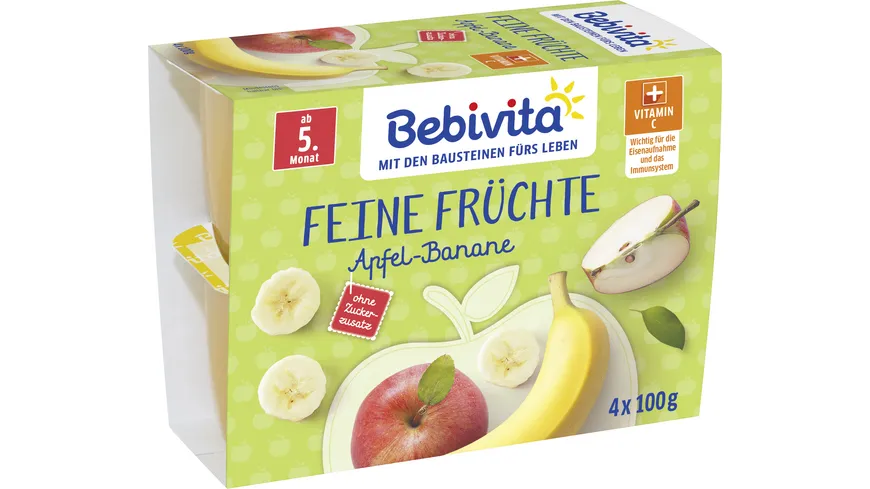 Bebivita Feine Früchte Apfel-Banane 400 g