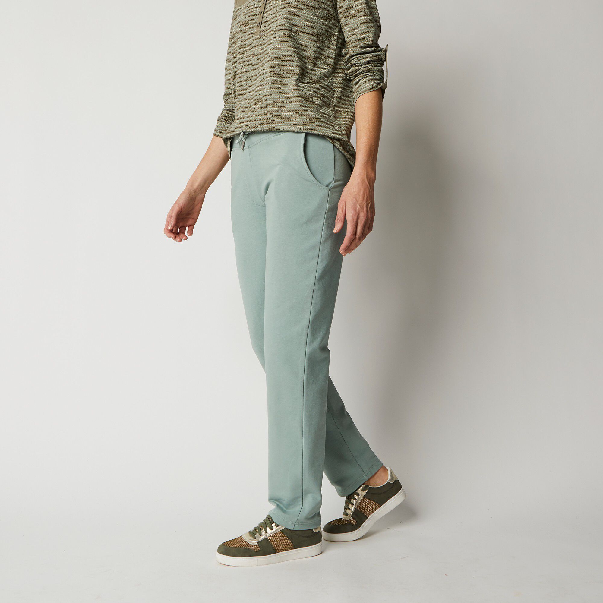 Pantalon jogpant ceinture élastiquée molleton