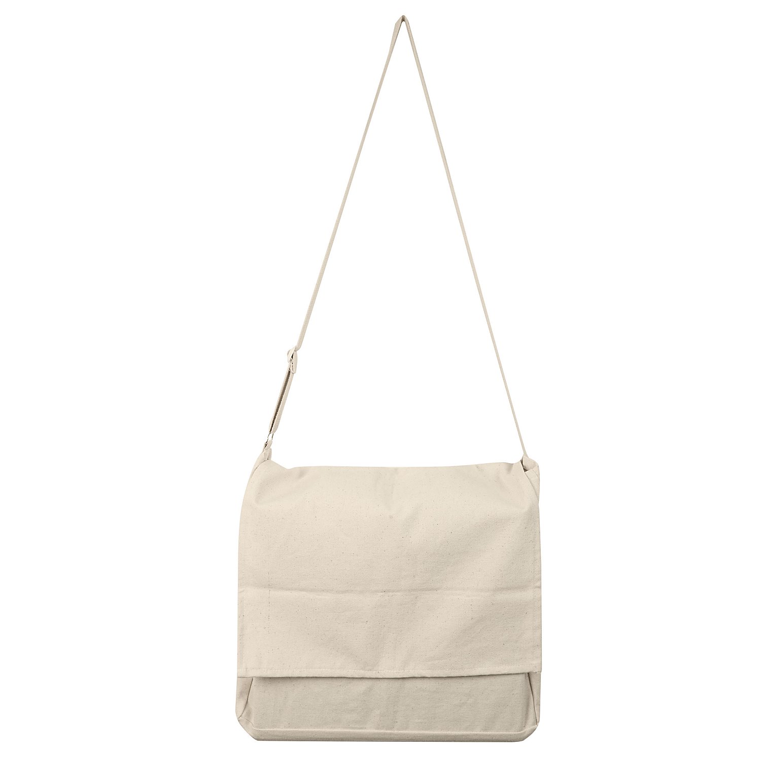 Schultertasche, natur, 37 x 32 x 9 cm