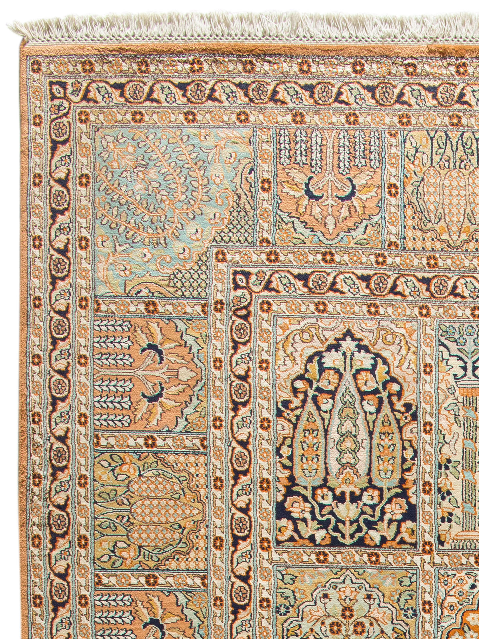 Kaschmir Seide 18/18 ca. 245 x 310 cm, Unikat / Einzelstück