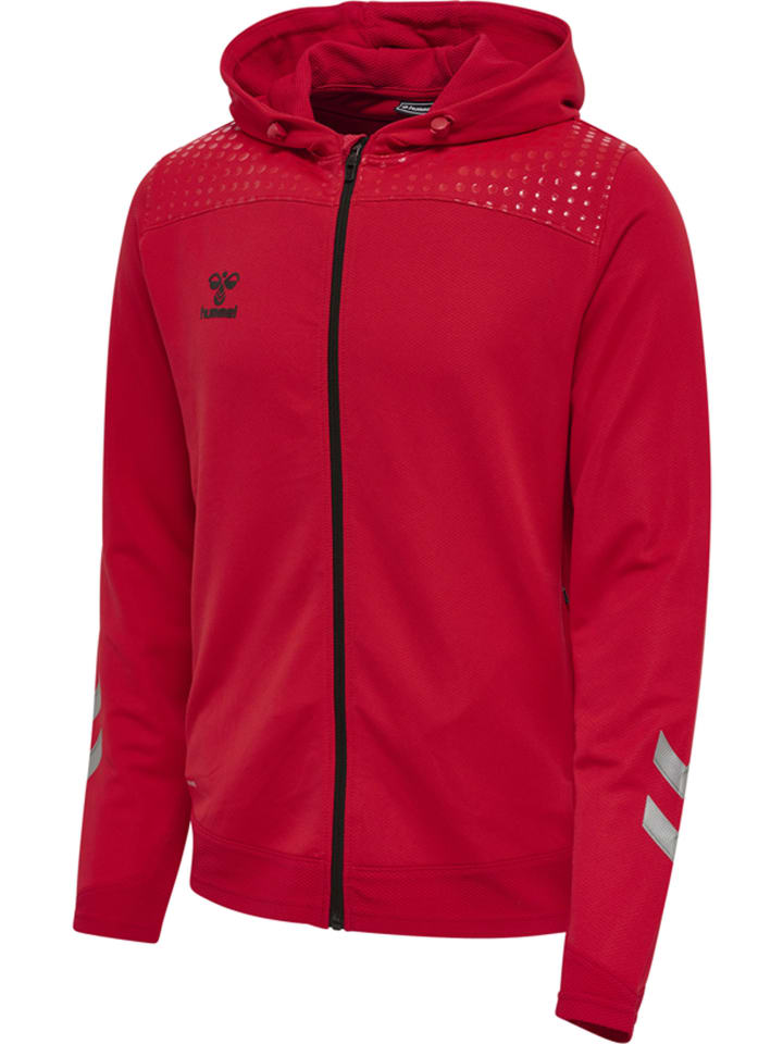 Hummel Hummel Reißverschluss Kapuzenpullover Hmllead Herren in TRUE RED günstig kaufen M