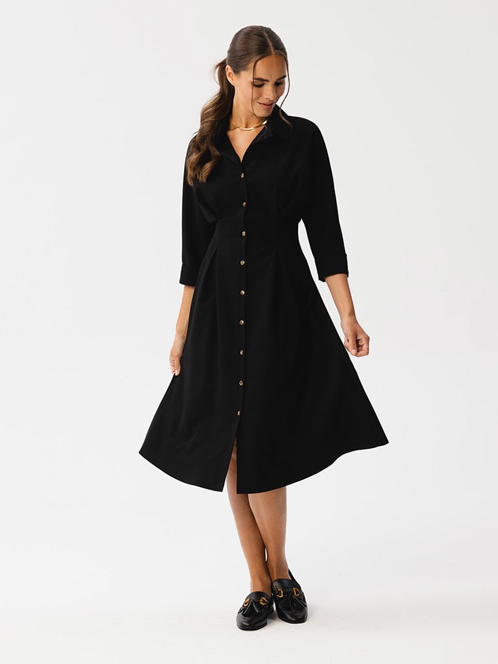 Stylove Kleid in Schwarz günstig kaufen