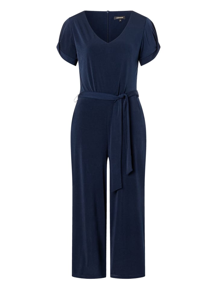 More & More Jerseyjumpsuit in marine günstig kaufen