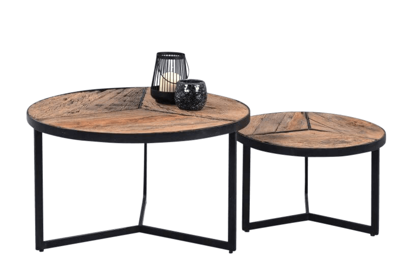 M2 2er Couchtisch Set Oxford