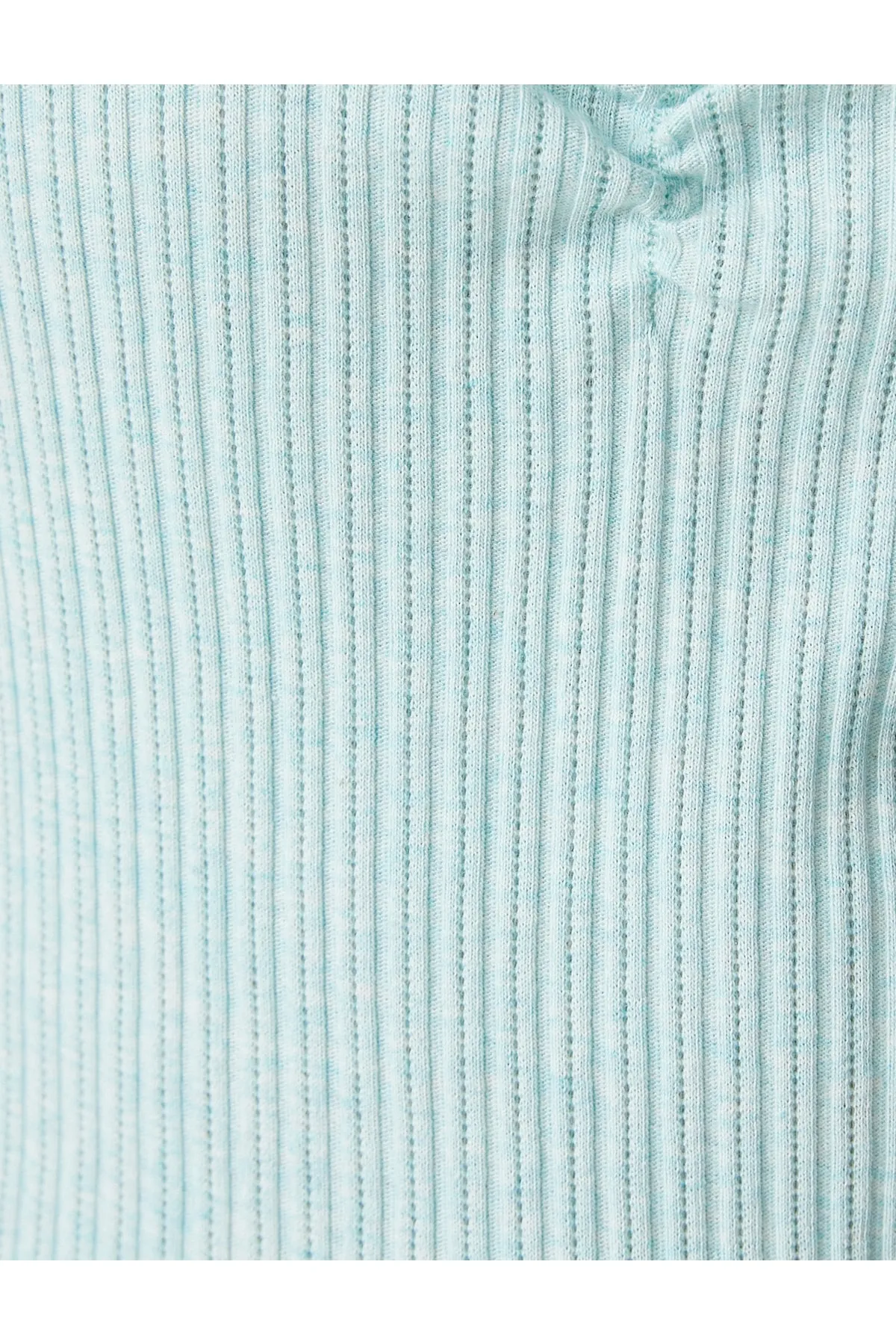 Koton  Strappy-Pyjama-Oberteil, strukturiert, mit V-Ausschnitt, gerafft