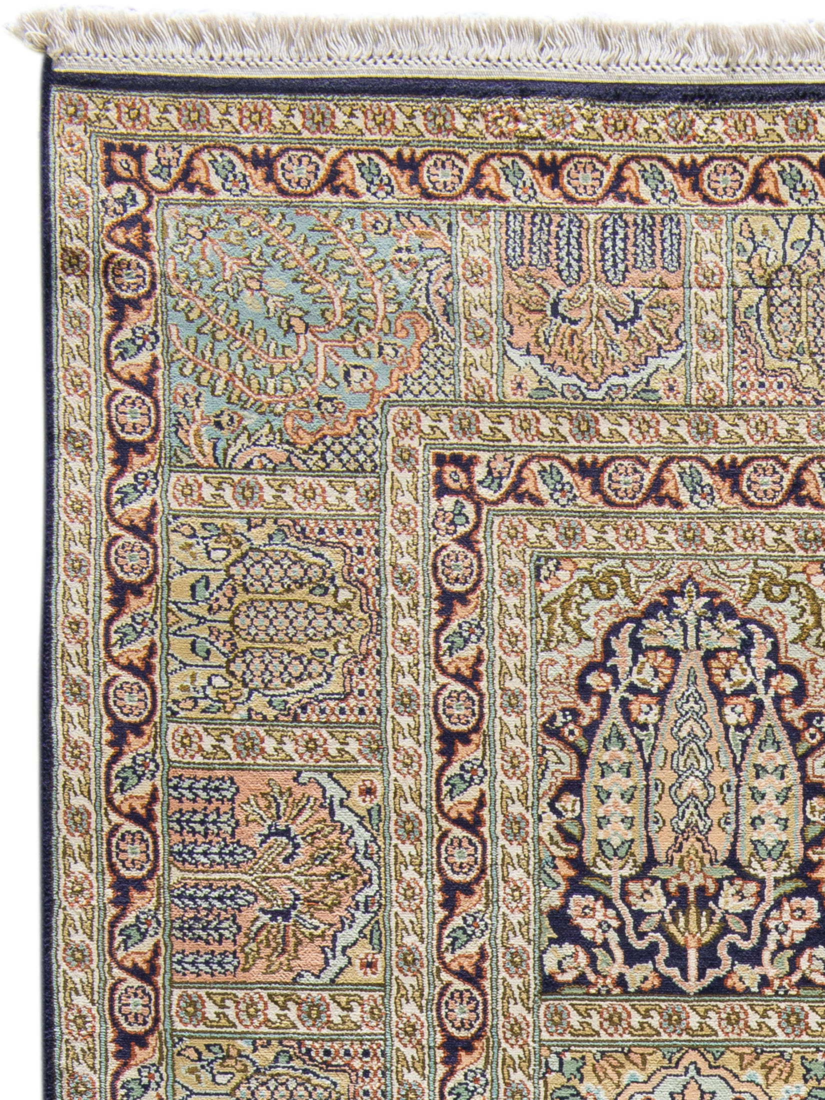 Kaschmir Seide 18/18 ca. 170 x 249 cm, Unikat / Einzelstück