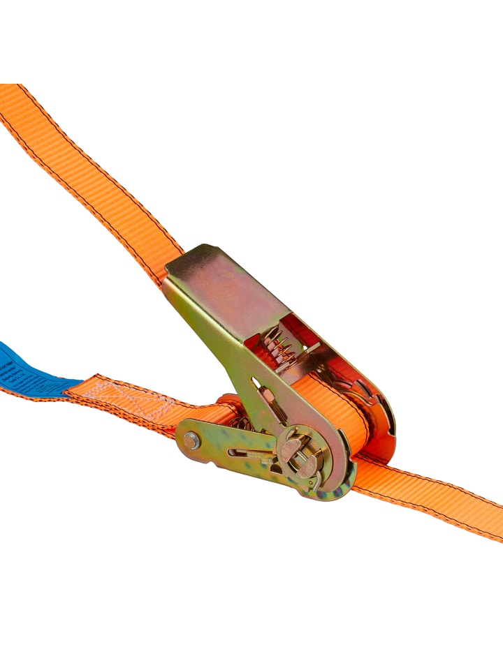 relaxdays 4 x Spanngurte in Orange - 5 m günstig kaufen onesize