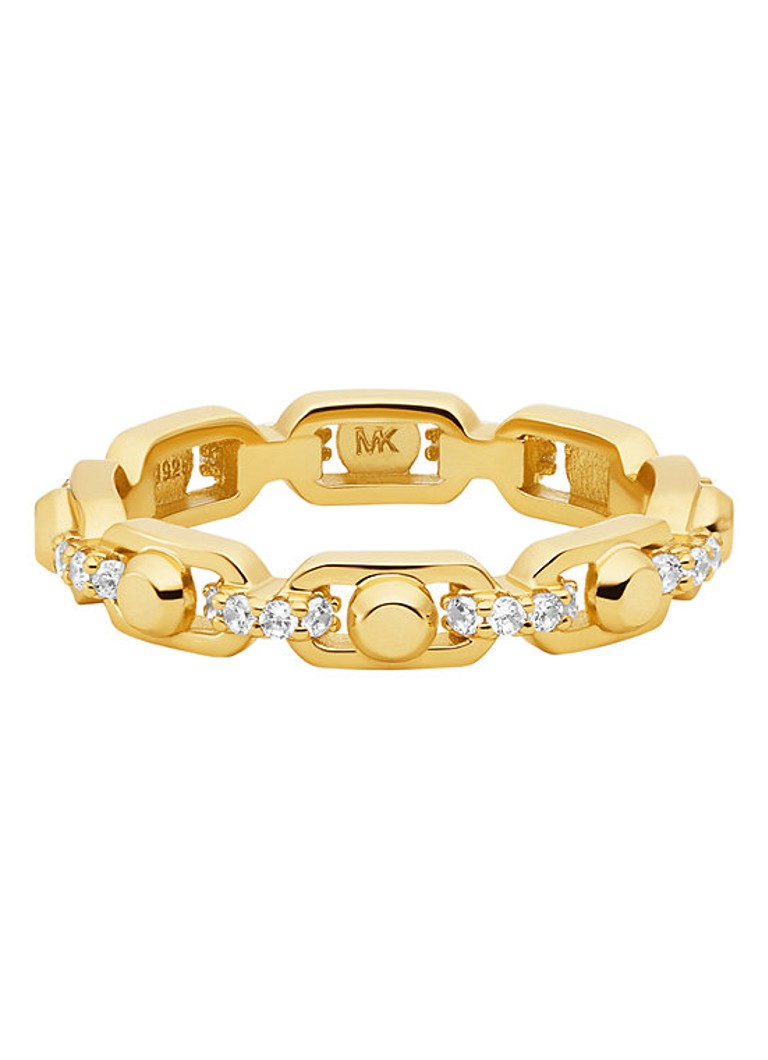 Inel placat cu aur premium Michael Kors MKC1740CZ710