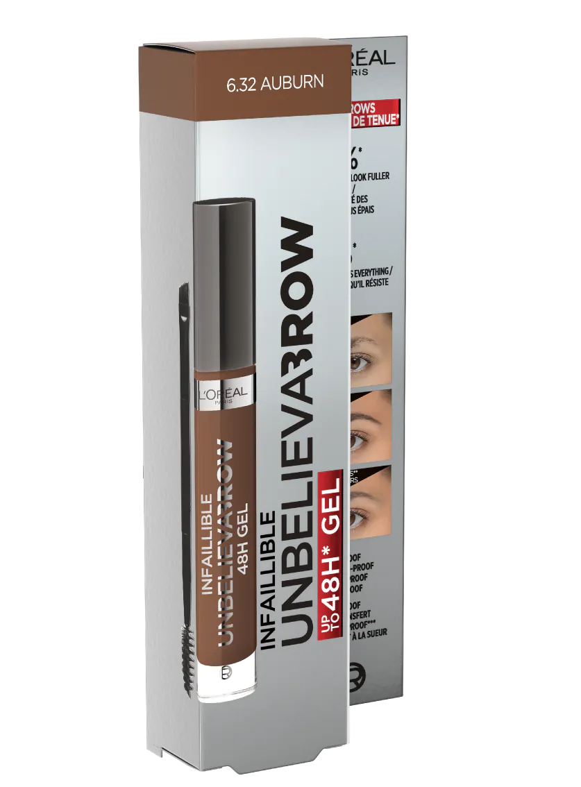 L'Oréal Paris Unbelieva Brow vodootporni gel za obrve, 104