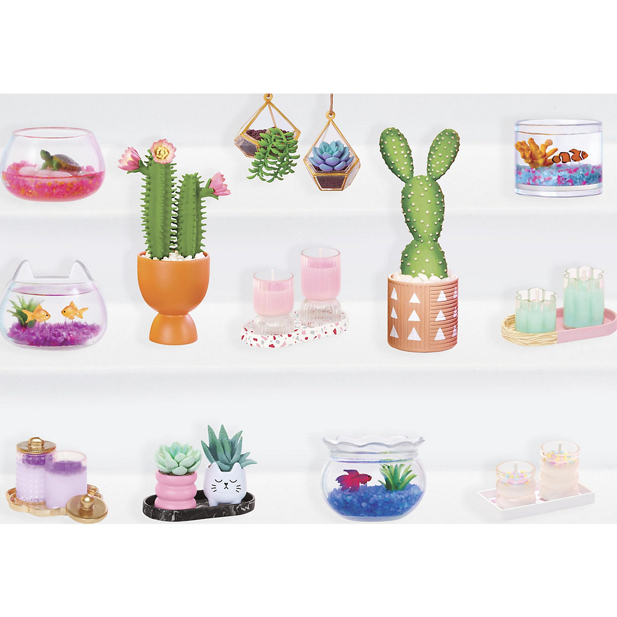 MGA's Miniverse - Mini Lifestyle Serie 1A, sortiert
