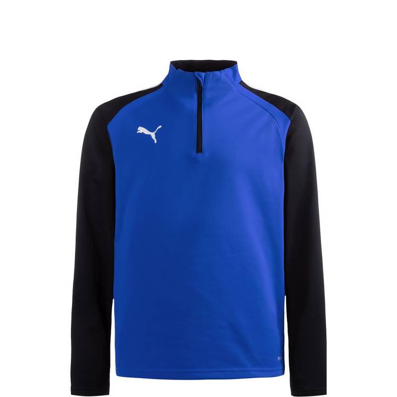 PUMA TeamLIGA 1/4 Zip Funktionssweatshirt Jungen