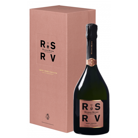 CHAMPAGNE MUMM - CUVEE RSRV FOUJITA ROSE - EN COFFRET PRESTIGE