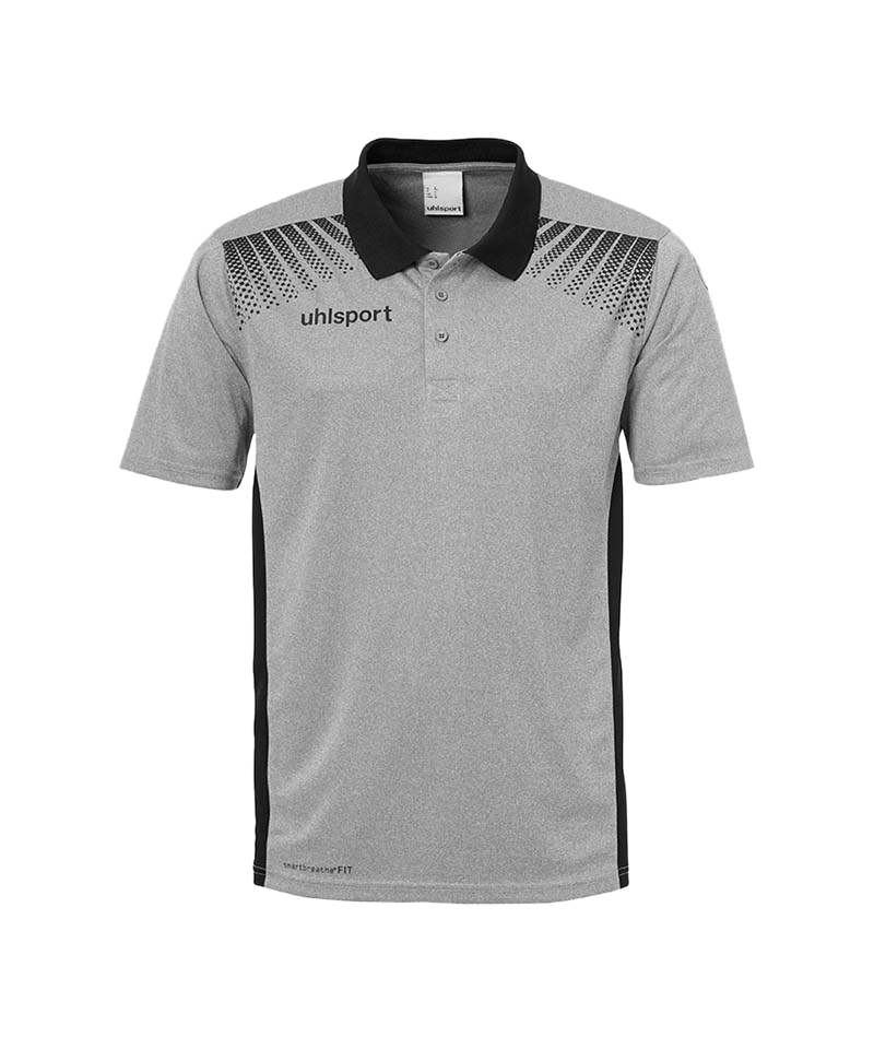 Uhlsport Goal Poloshirt Grau Schwarz F05