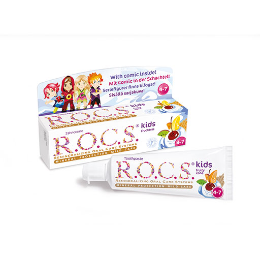 ROCS Kinder Fruchteis Zahnpasta  45 g  Zahnpaste