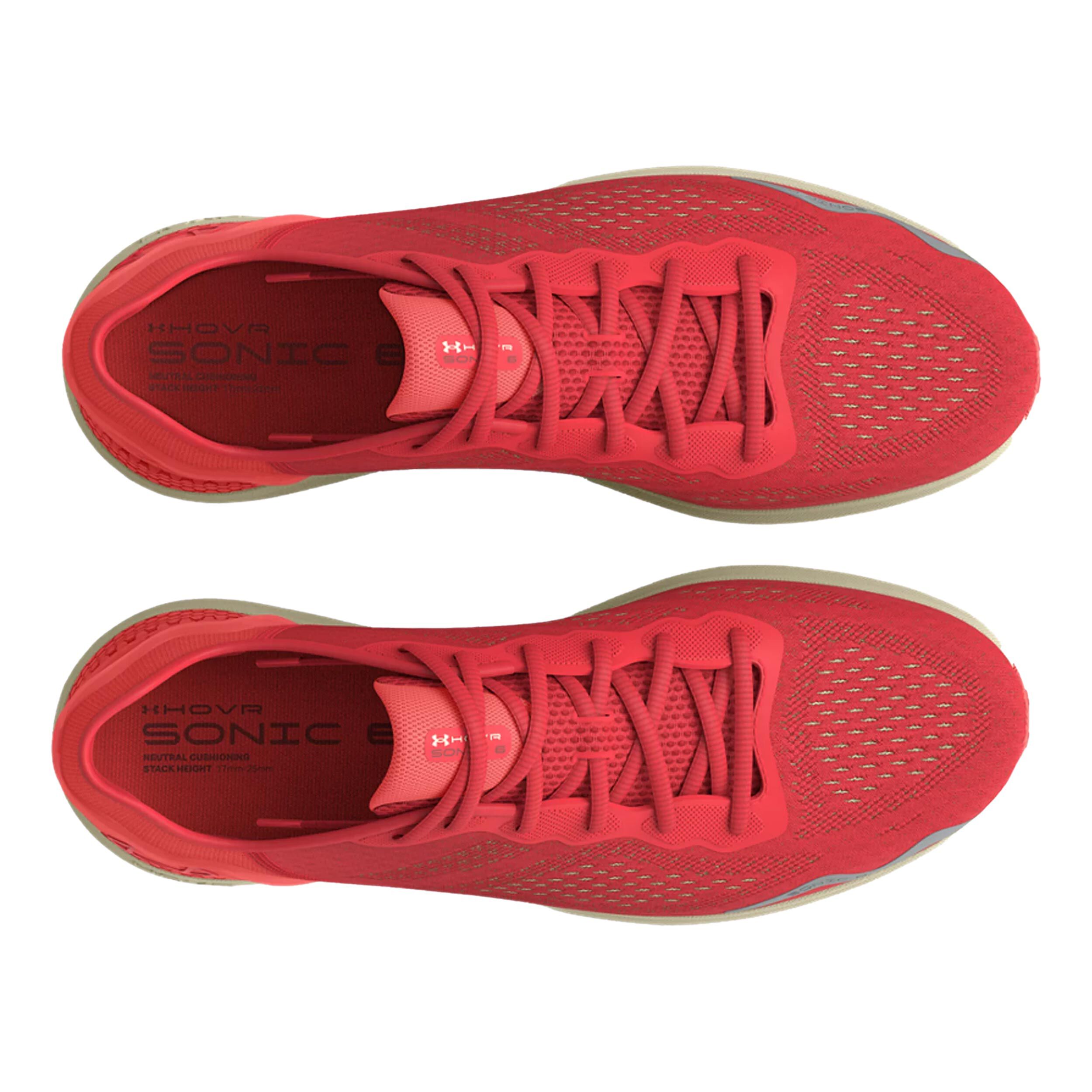 HOVR Sonic 6 Neutralschuh Damen - Rot, Grau