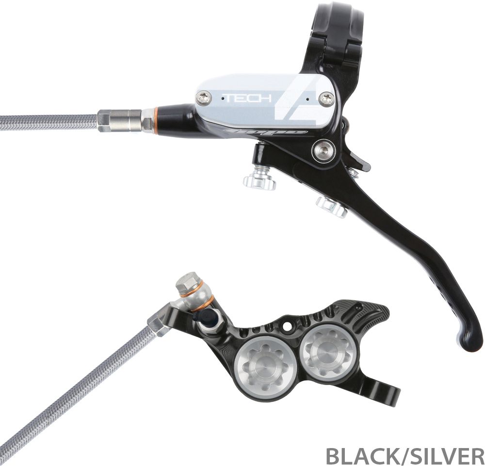 Hope Tech 4 V4 Stahlflex Scheibenbremse - Hebel links kaufen | Bike-Discount