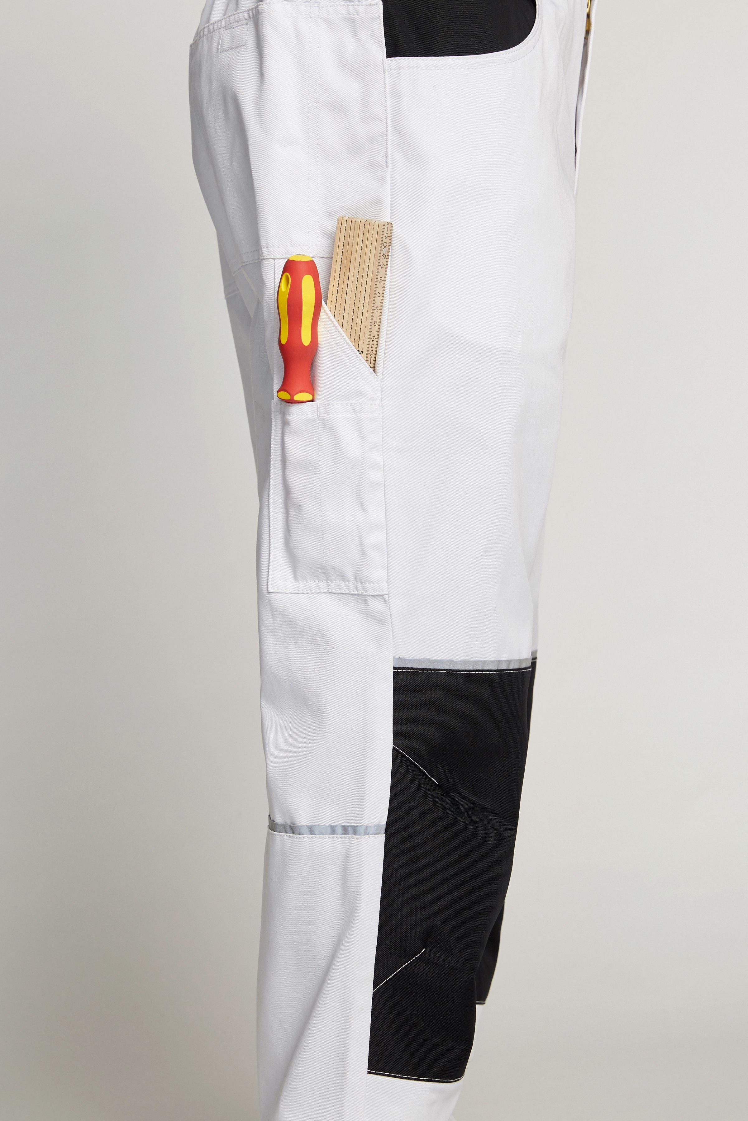 Northern Country Arbeitshose Worker (mit 8 Taschen) mit verstärktem Kniebereich, strapazierfähig, dehnbarer Bund