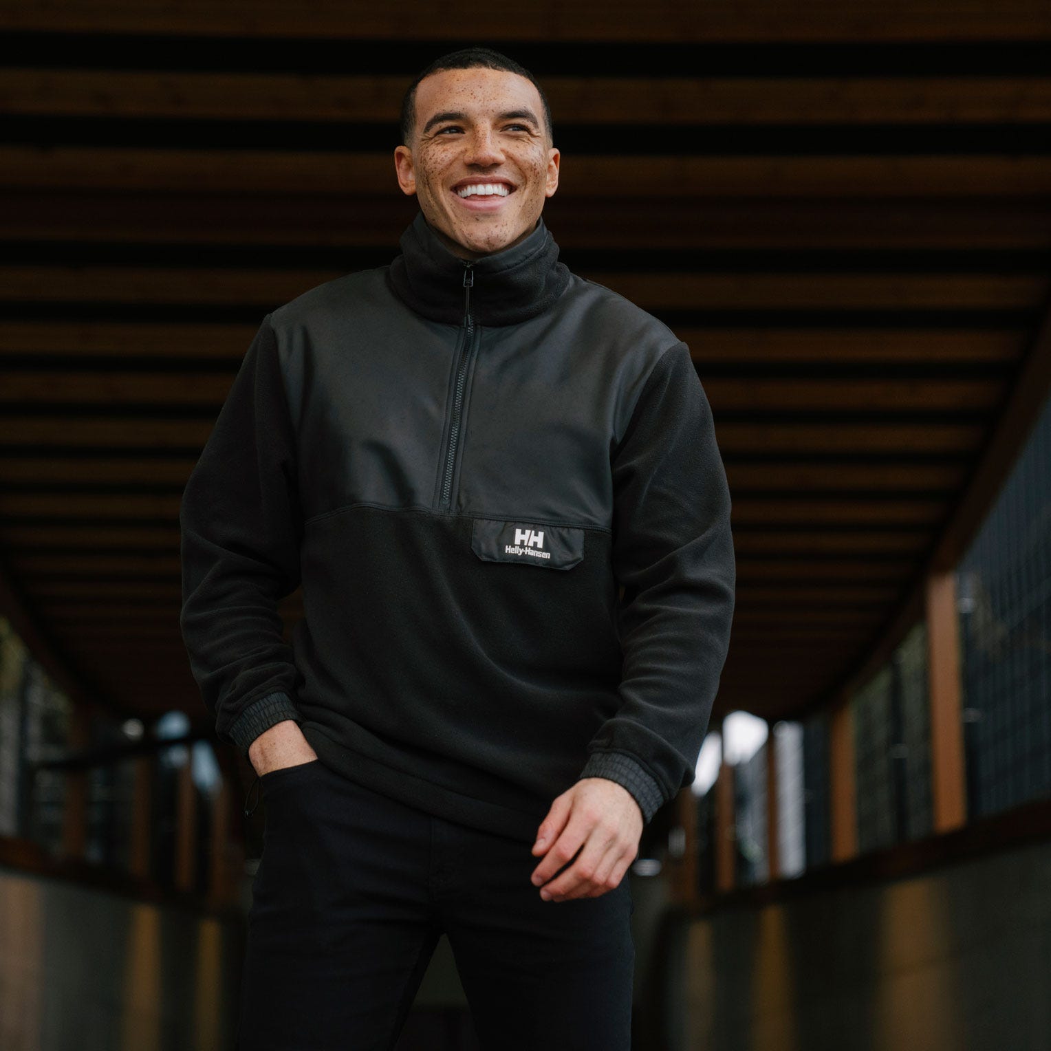 Men's Yu Half Zip Polartec Fleece