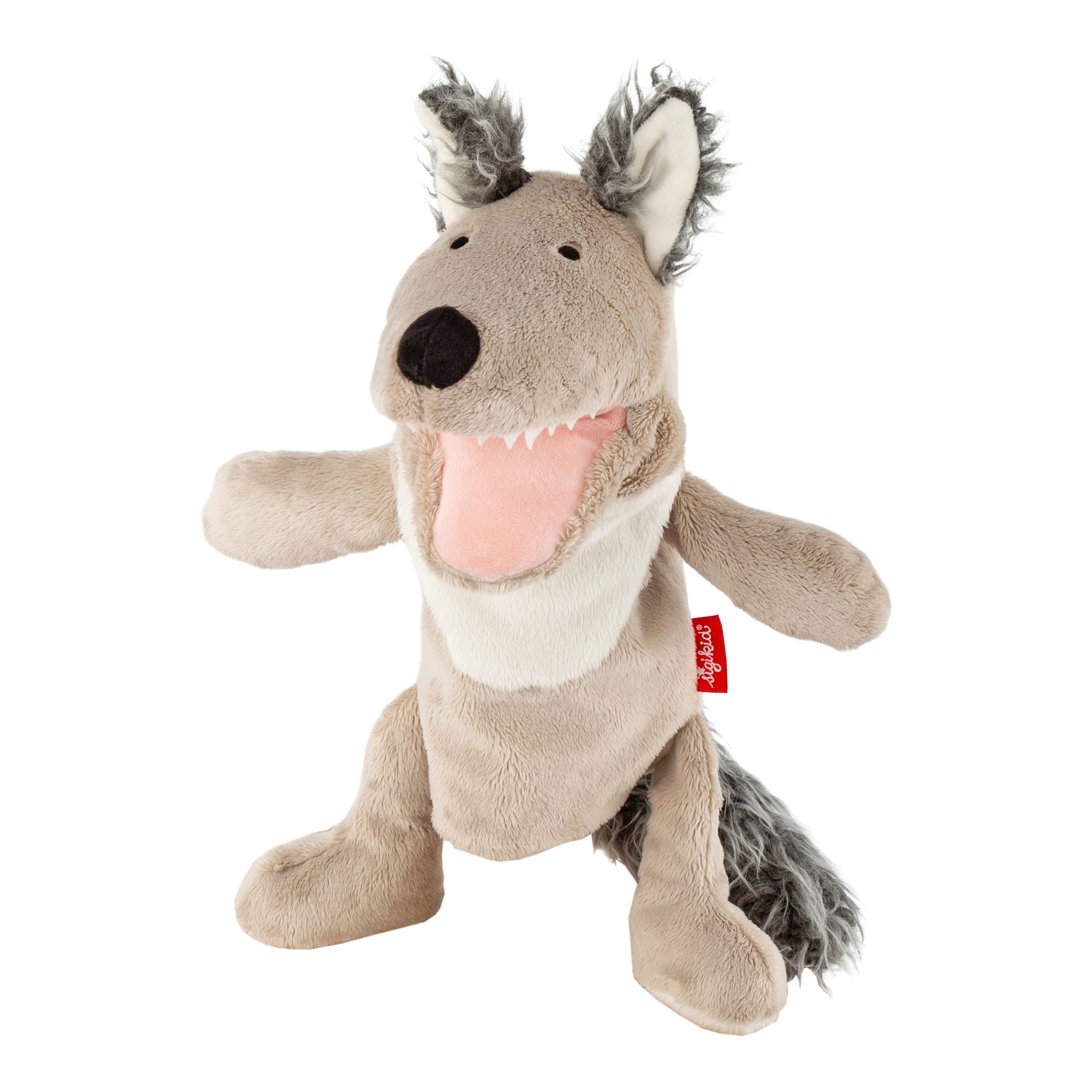 Kinder Handspielpuppe Wolf
