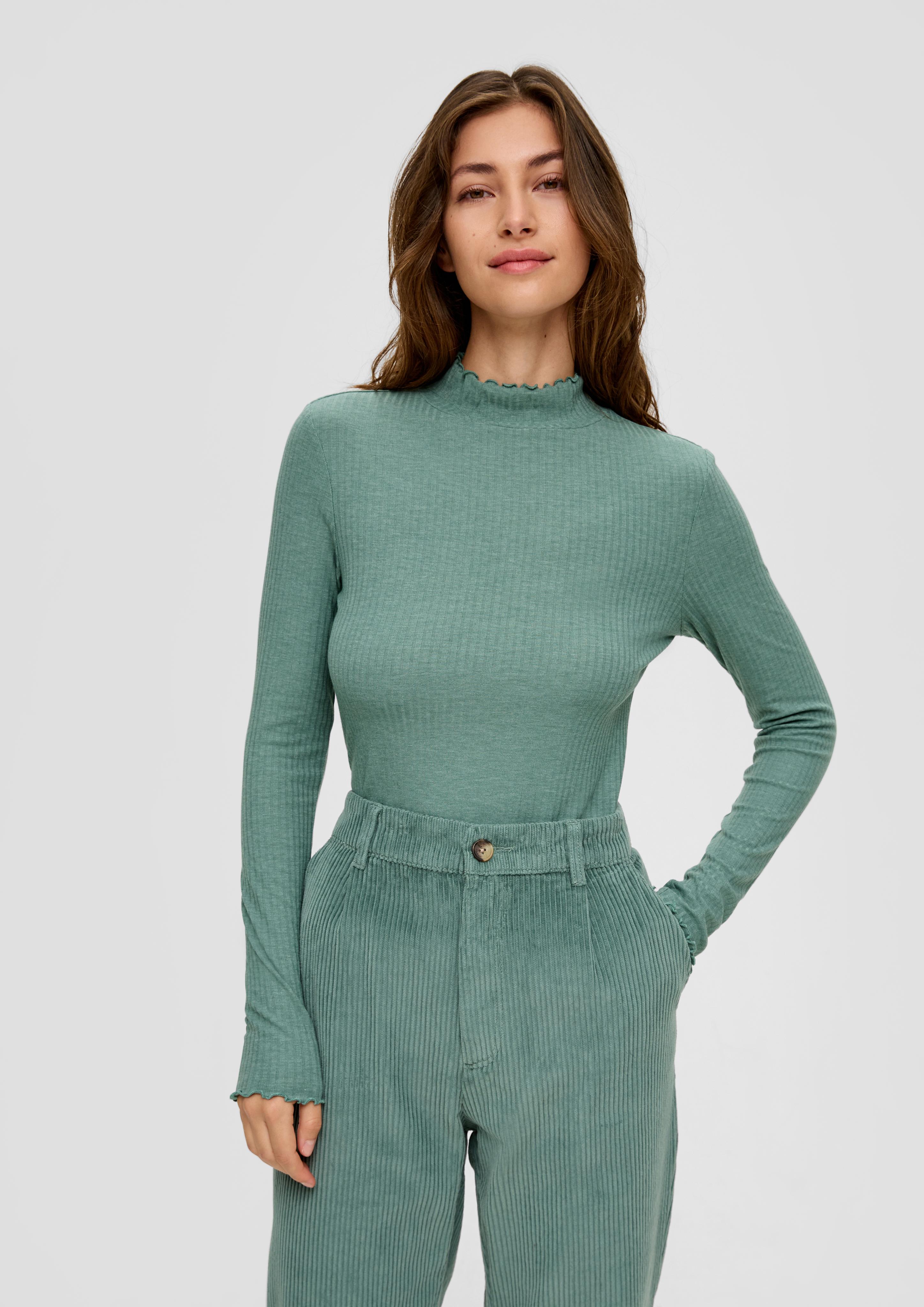 Longsleeve mit Rollsaum  2133442-65W0