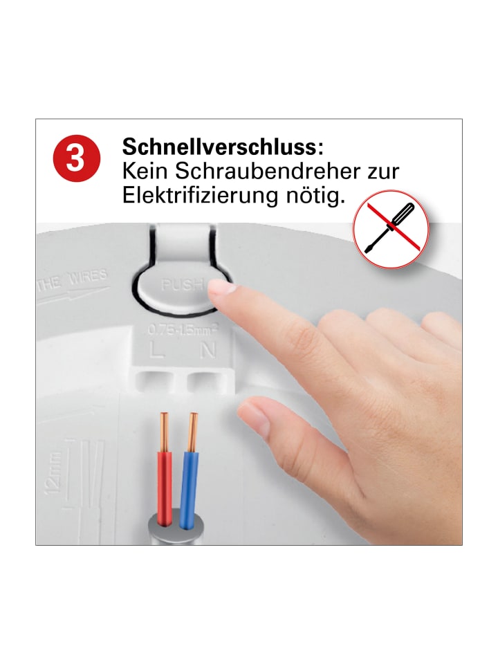 näve LED Deckenleuchte 
